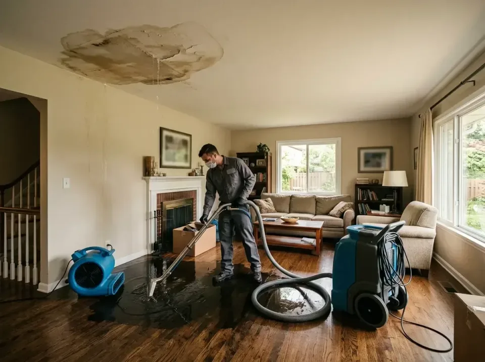 attic-pipe-burst-ceiling-drip-008 — frequently asked questions, Water Damage Restoration & Carpet Care in Somerset, KY